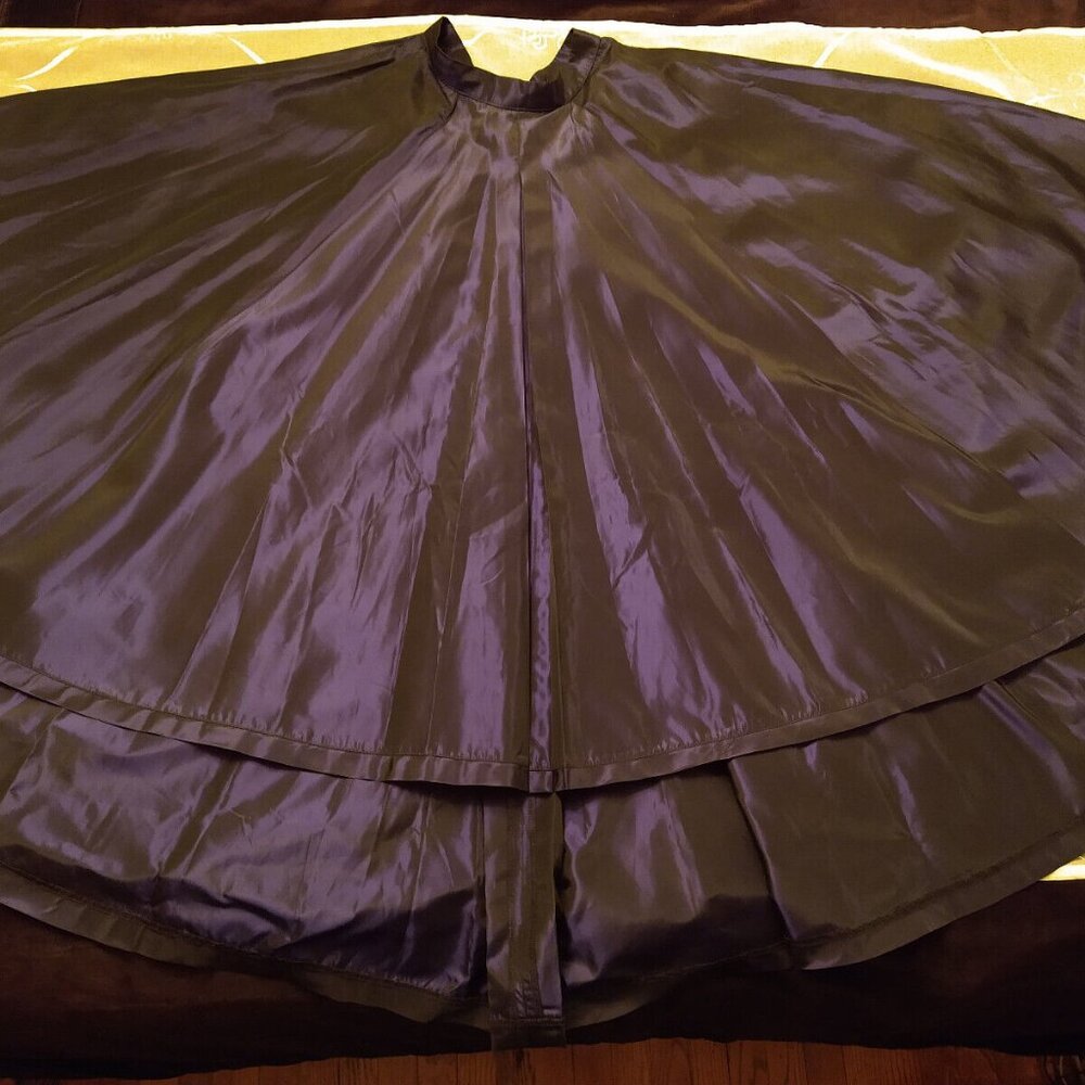 SOLD! Gigi Clark, Gorgeous Iridescent Purple Full Circle Maxi Skirt - Picture 16 of 16